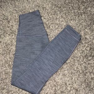 lululemon grey leggings sz 2